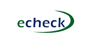 e check